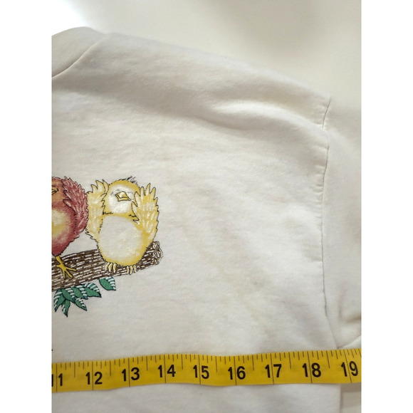 Vintage Singing Lessons Cats Sweatshirt Womens Medium Crewneck Pullover 90s - Picture 6 of 8